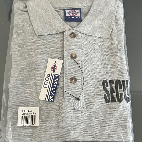 Security Polo Shirt Medium - Picture 1 of 6